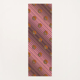 Tapete De Yoga Capricórnio e Galo de Madeira