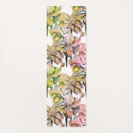 Tapete De Yoga Cápsulas Azuis Persa do Himalaia