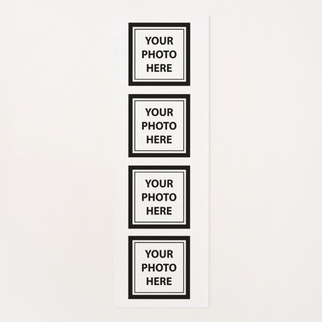 Tapete De Yoga Carregar 4 fotos - Personalizar imagem (Frente)