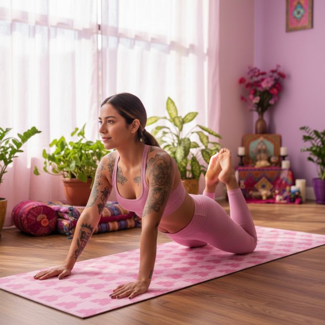 Tapete de Yoga Castelo (Criador carregado)