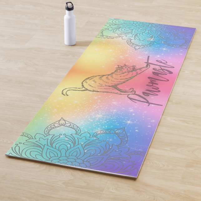 Tapete De Yoga Cat Yoga Mat (In Situ)