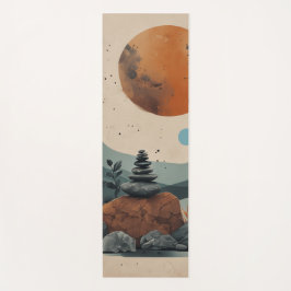 Tapete De Yoga Cena Natureza abstrato