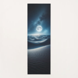 Tapete De Yoga Céu Estrelado & Dunas ao Luar