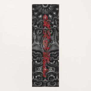 Tapete De Yoga Charcarvão Mandala Yoga Mat