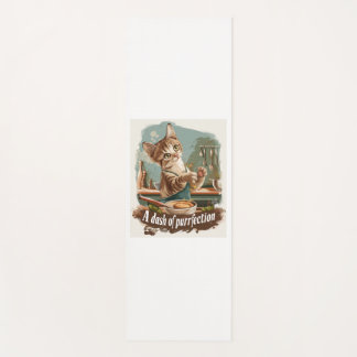 Tapete De Yoga Chef de Gato Culinário