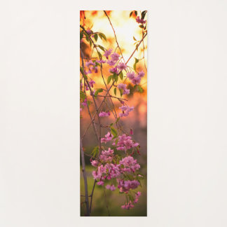 Tapete De Yoga Cherry Blossoms no sol yoga mat de dois lados