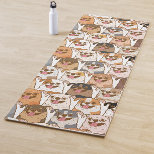 Tapete De Yoga Chihuahua Pattern