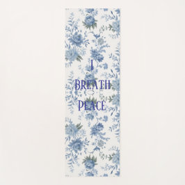 Tapete De Yoga Chinoiserie Blue Toile