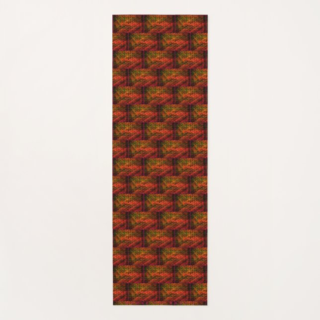 Tapete De Yoga Chore Aqui Negro/Entre Raízes, Ioga Mat (Frente)