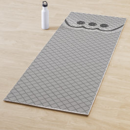 Tapete De Yoga Cinza Superior Travesseiro do Design Yoga Mat