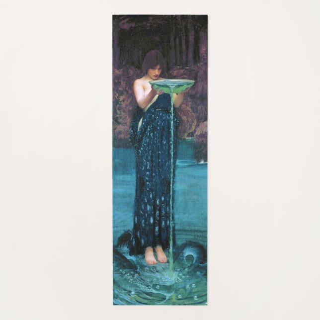 Tapete De Yoga Circe Ciumenta, John William Waterhouse (Frente)