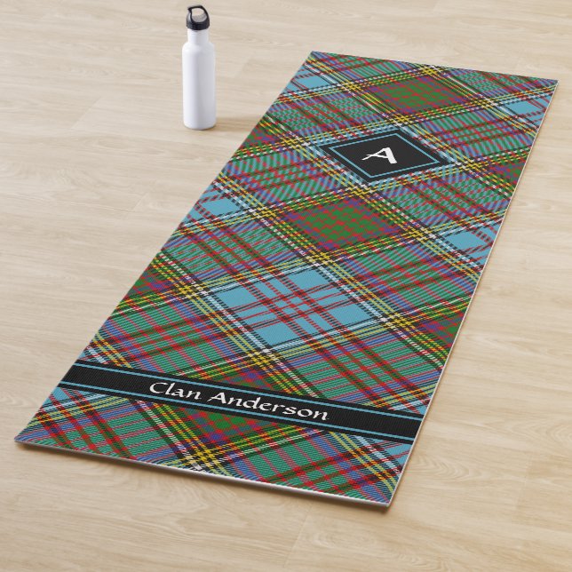 Tapete De Yoga Clan Anderson Tartan Yoga Mat (In Situ)