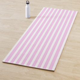 Tapete De Yoga Classic Rose Vertical Stripped Yoga Mat