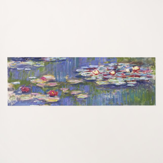 Tapete De Yoga Claude Monet - Lírios/Ninfas (Verso (Horizontal))