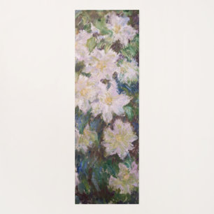 Tapete De Yoga Claude Monet - White Clematis