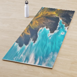 Tapete De Yoga Clipes Oceânicos: Curta Selvagem