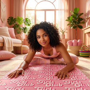 Tapete De Yoga Clube das Meninas