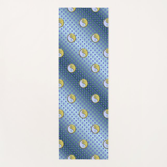 Tapete De Yoga Cobra de Libra e Metal (Frente)