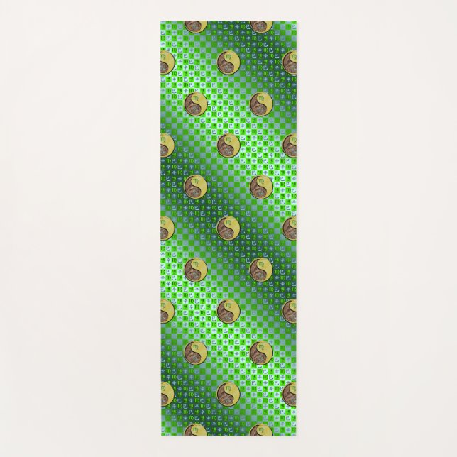 Tapete De Yoga Cobra de Vírus e Metal (Frente)