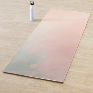 Tapete De Yoga Coleção Absoluta Rosa Bege Rosa Menta Popular