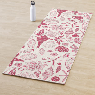 Tapete De Yoga Coloração do ano de 2023 em Viva Magenta