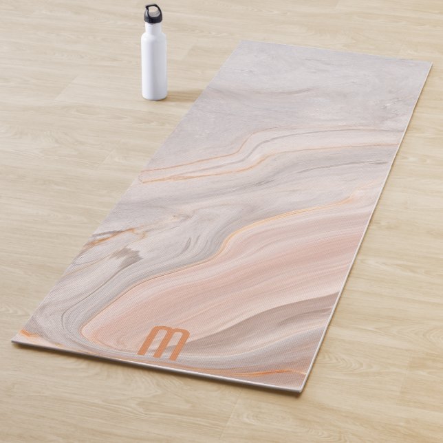 Tapete De Yoga Coloração líquida da água em espiral (In Situ)