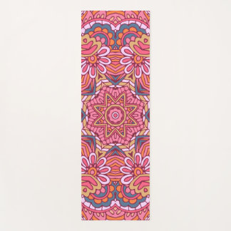 Tapete De Yoga Colorful Indian Mexican Ethnic Oriental Rug Mandal