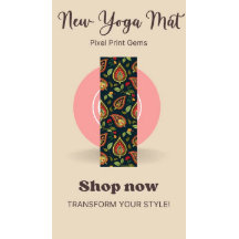 Colorida Paisley Yoga Mat
