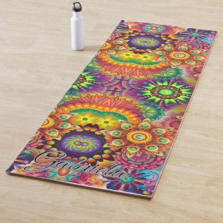 Tapete de Yoga Colorido Personalizado – Belo Estét