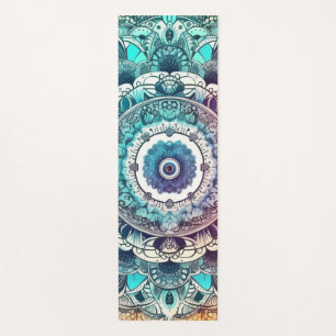 Tapete De Yoga Colorir Mandala