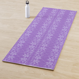 Tapete de Yoga com Padrão de Cor de Ametista de Vi
