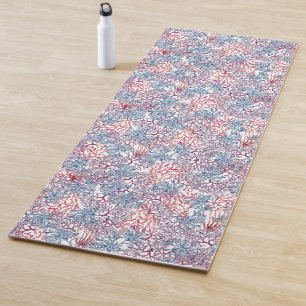 Tapete De Yoga Composição de Aquarela Subaquático Série Design 5