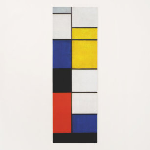 Tapete De Yoga Composição, Mondrian