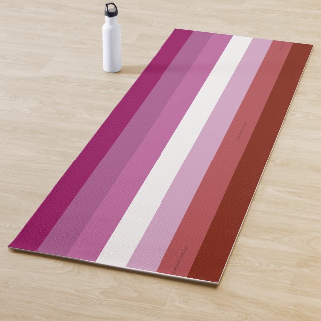 Tapete De Yoga Comunidade feminina do orgulho lésbico de Slippery (In Situ)