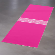 Cor-de-rosa-quente de nome personalizado