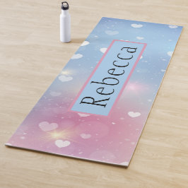 Tapete De Yoga Corações