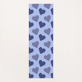 Tapete De Yoga Corações em queda na Primavera