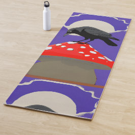 Tapete De Yoga 🧘Corbeau Mystique Gothique