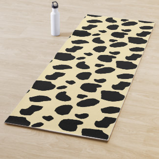Tapete De Yoga Cow Animal Skin Colour Pattern Design 