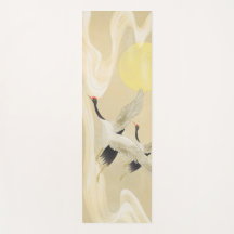 Crane de coroamento vermelho em estilo chinês