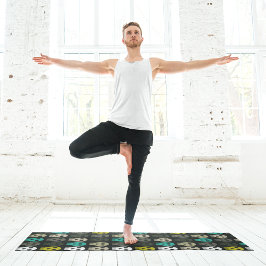 Tapete De Yoga crânio