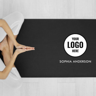 Tapete De Yoga crie seu próprio logotipo ou nome