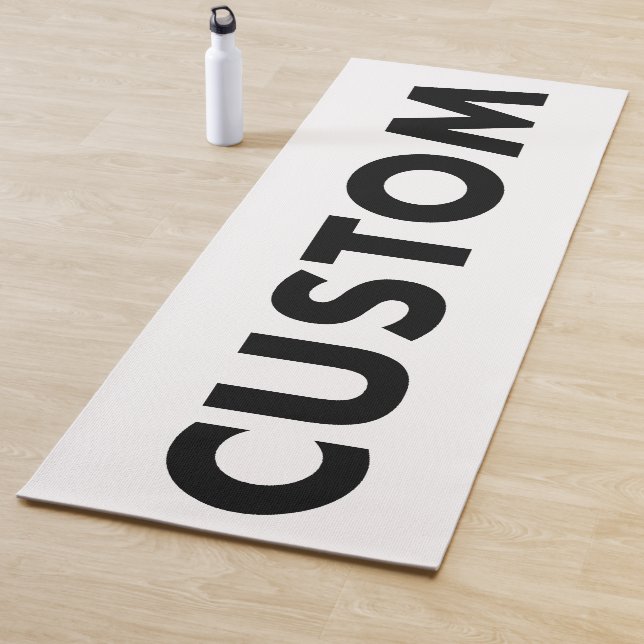 Tapete De Yoga Custom Yoga Mat 1 Sided Print LANDSCAPE Orientated (In Situ)