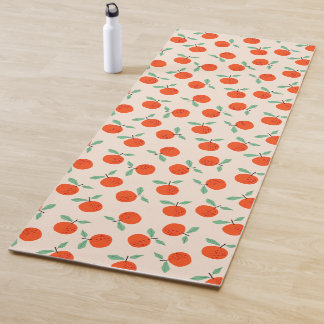 Tapete De Yoga Cute oranges sweet fruit pattern