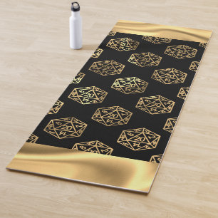 Tapete De Yoga Dados de RPG   Jogador de Mesa Retro de Fantasia D
