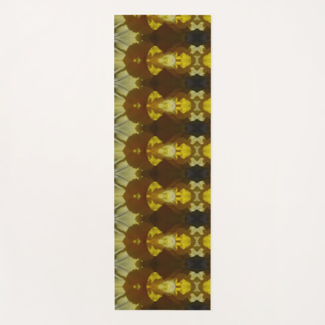Tapete De Yoga Daffodil Ikat 11 (Frente)
