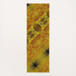 Tapete De Yoga Daffodil Ikat Pouf