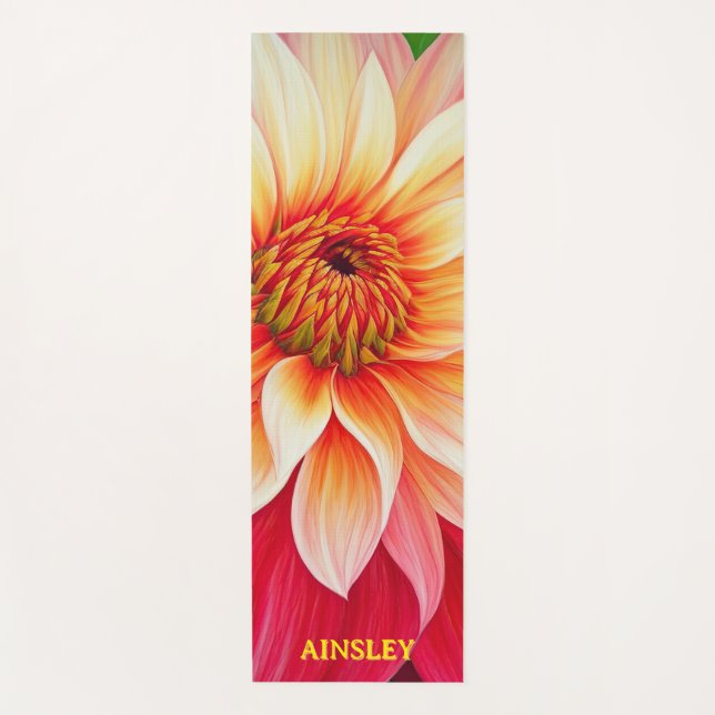 Tapete De Yoga Dahlia Aftertarde (Frente)