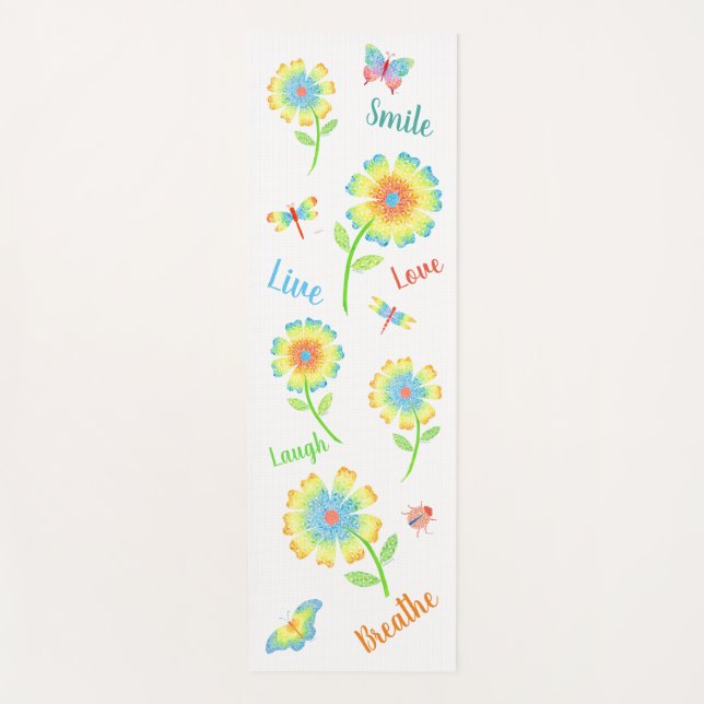 Tapete De Yoga Daisy Yoga Mat (Frente)
