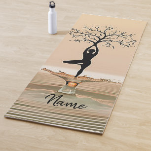 Tapete De Yoga Dança Yoga Meditação Yoga Mat